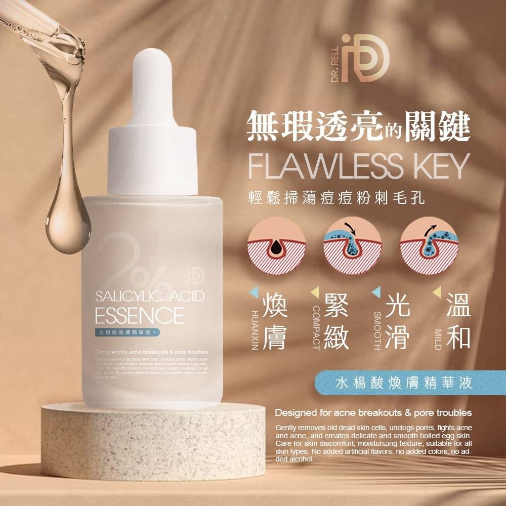 台灣Dr.Rell水楊酸煥膚精華液