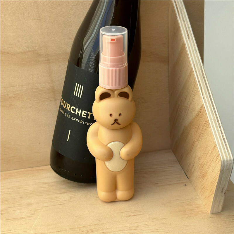 《2217》INS小熊少女按壓分裝瓶三件組