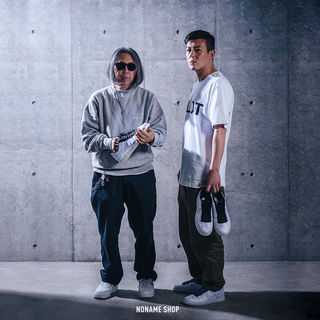 CLOT X FRAGMENT DESIGN X NIKE DUNK LOW 聯名 閃電 白絲綢 (男款)