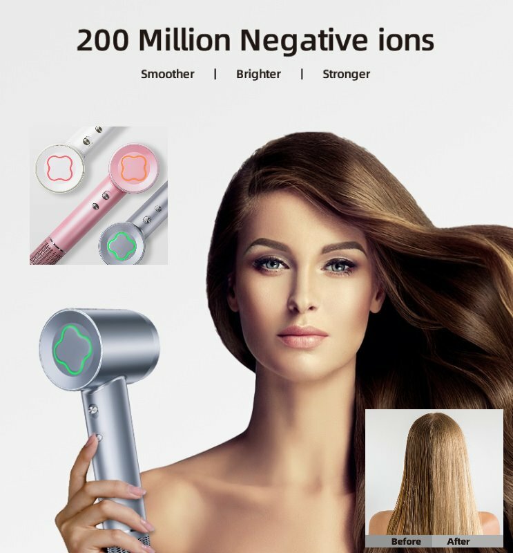 超強暴風負離子速乾無葉風筒(11萬轉高速馬達快速速乾|風速高達22m/s|2億負離子護髮)