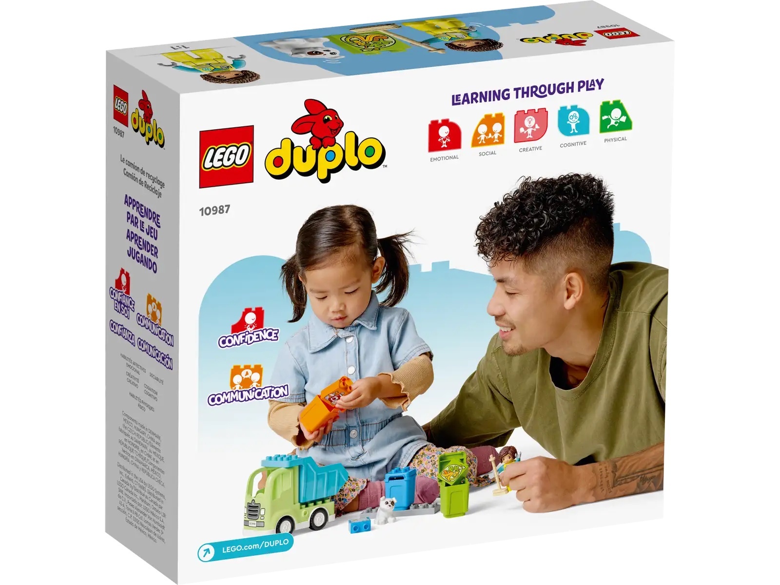 [飛米樂高積木專賣店] LEGO 10987 DUPLO-資源回收車