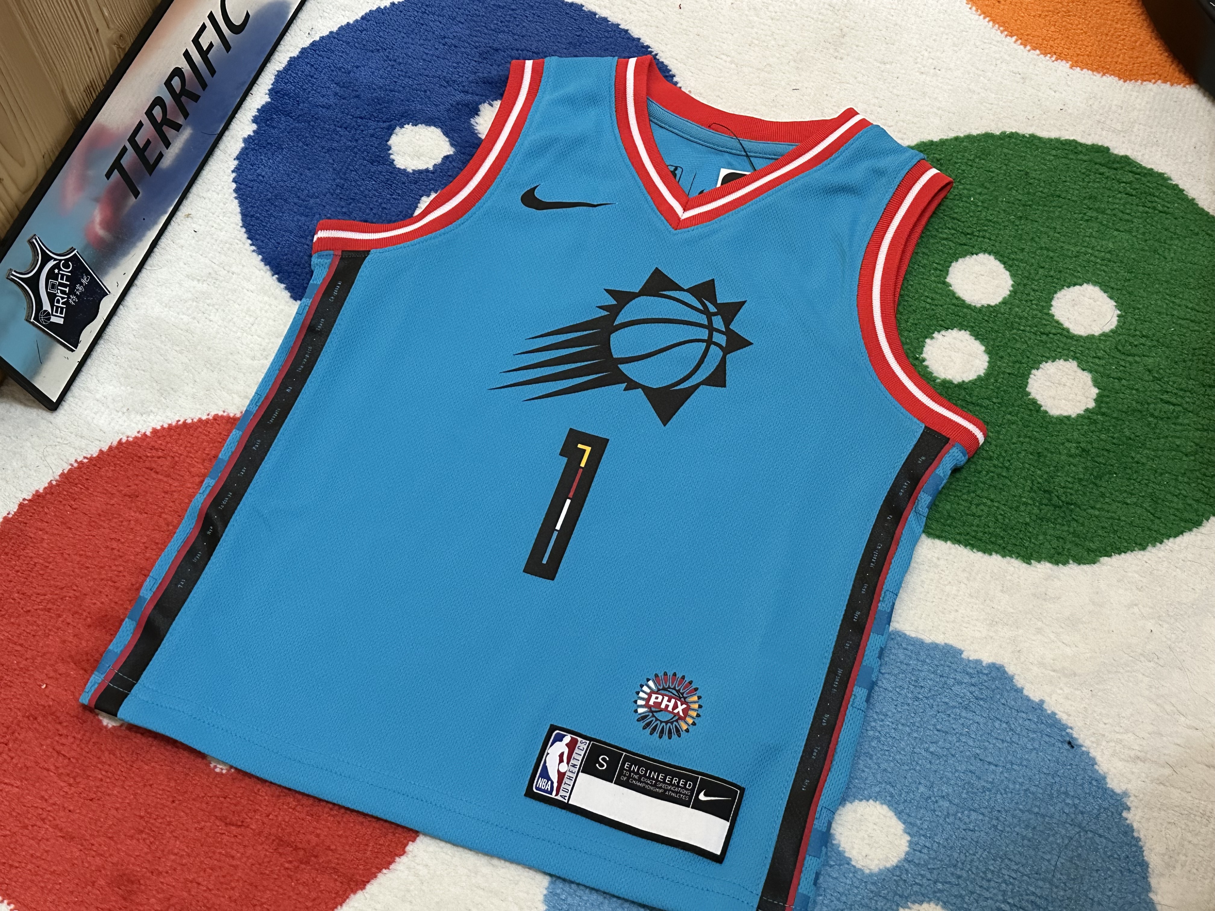 NBA球衣 Devin Booker 鳳凰城太陽城市 童裝 Nike Replica 全新 小童 幼童 非青年版