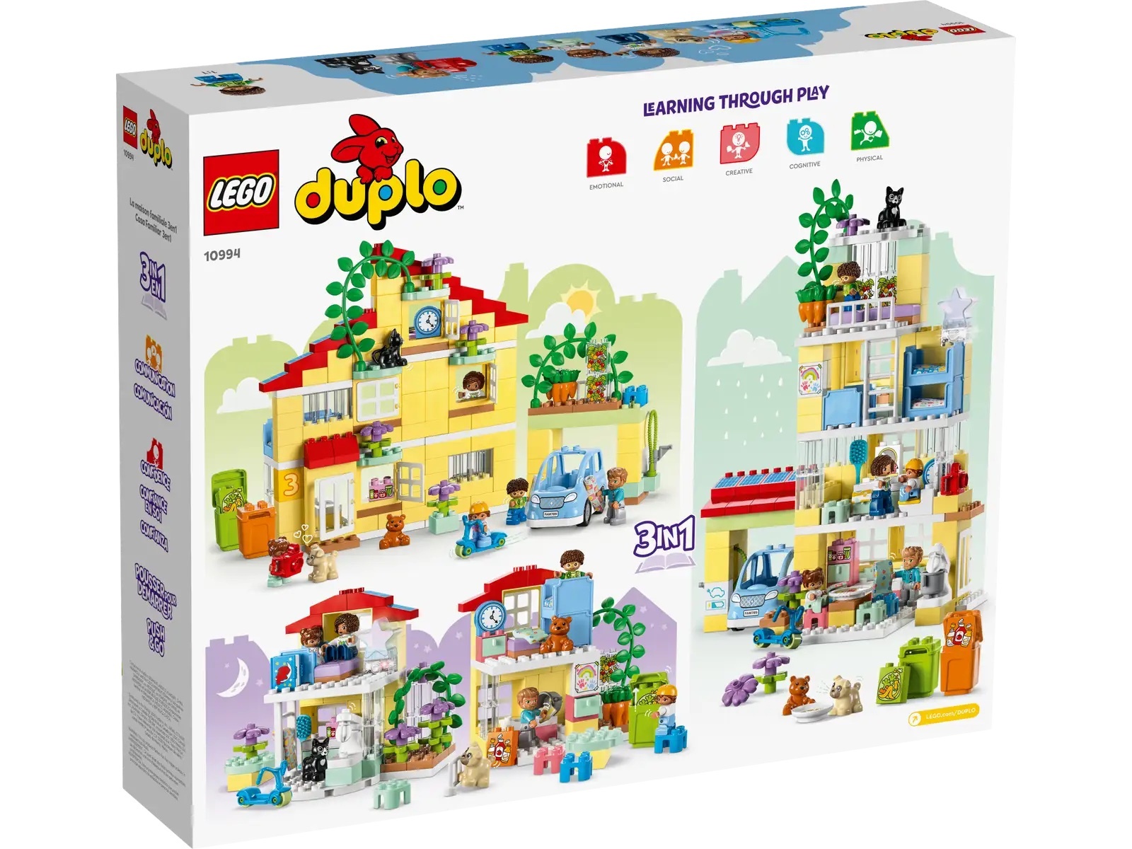 [飛米樂高積木專賣店] LEGO 10994 DUPLO-三合一城市住家