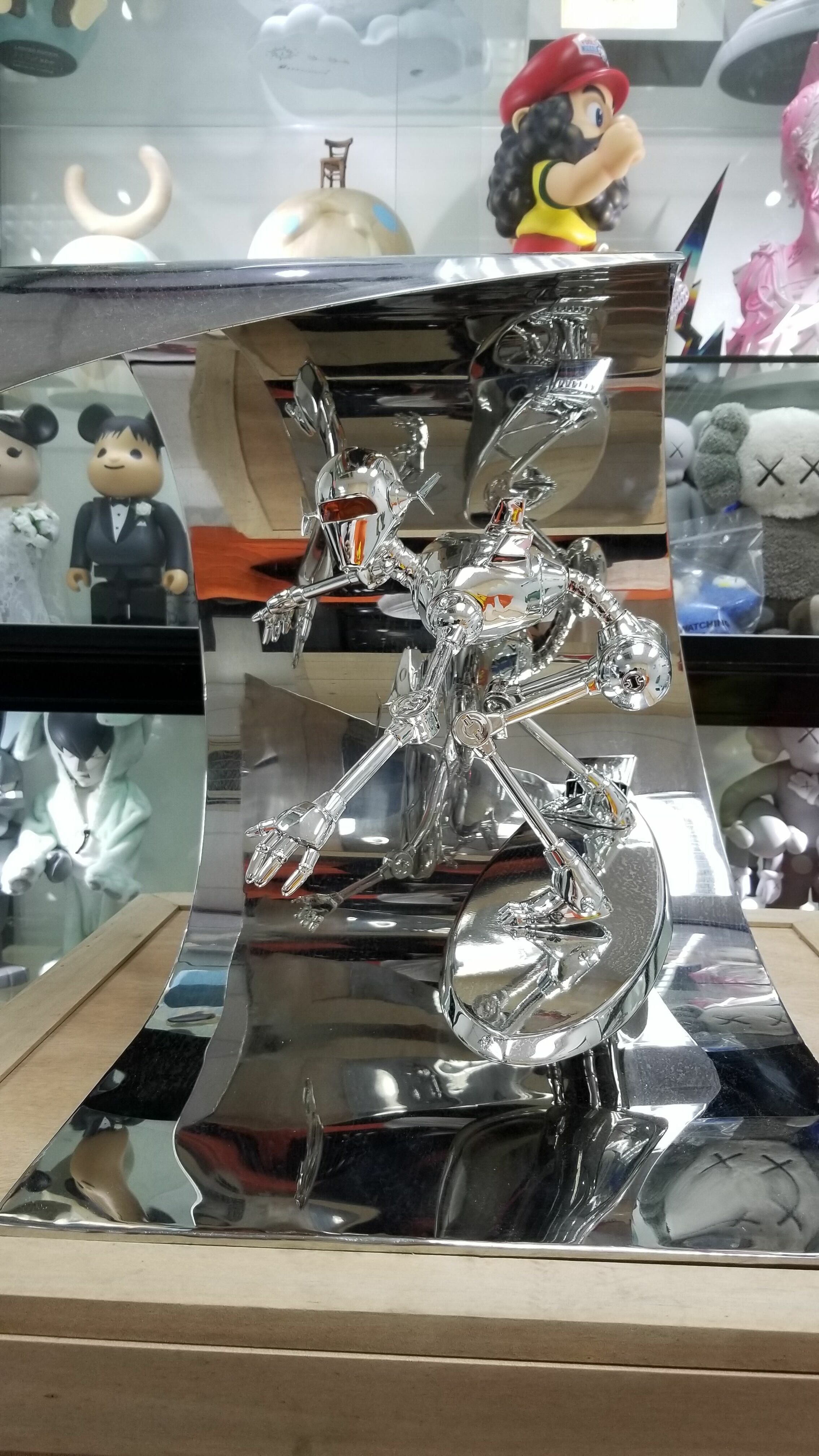 HAJIME SORAYAMA 空山基 滑版 沖浪 CLASSIC ROBOT SURF 經典機器衝浪手