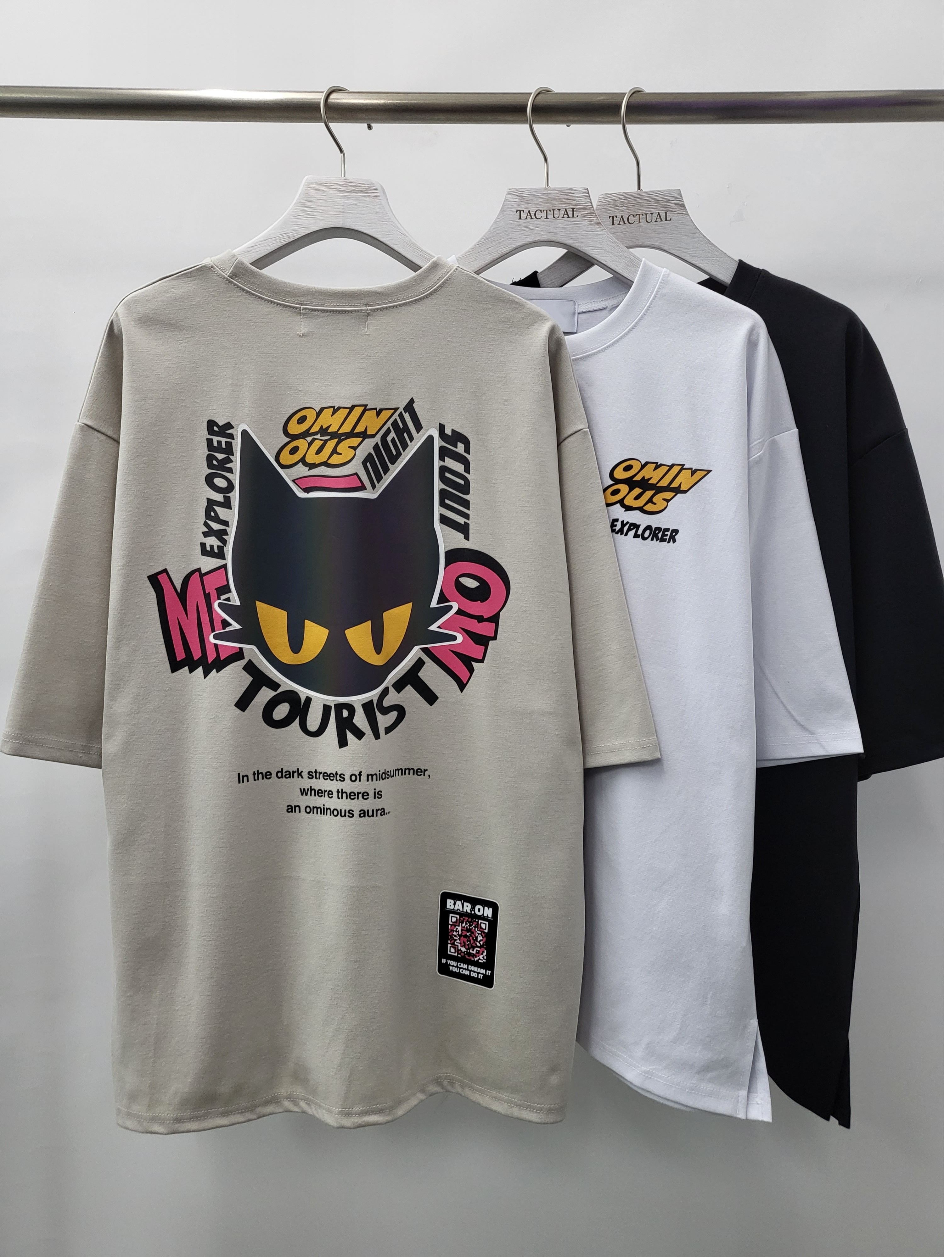 3M反光黑貓短袖Tee T4921