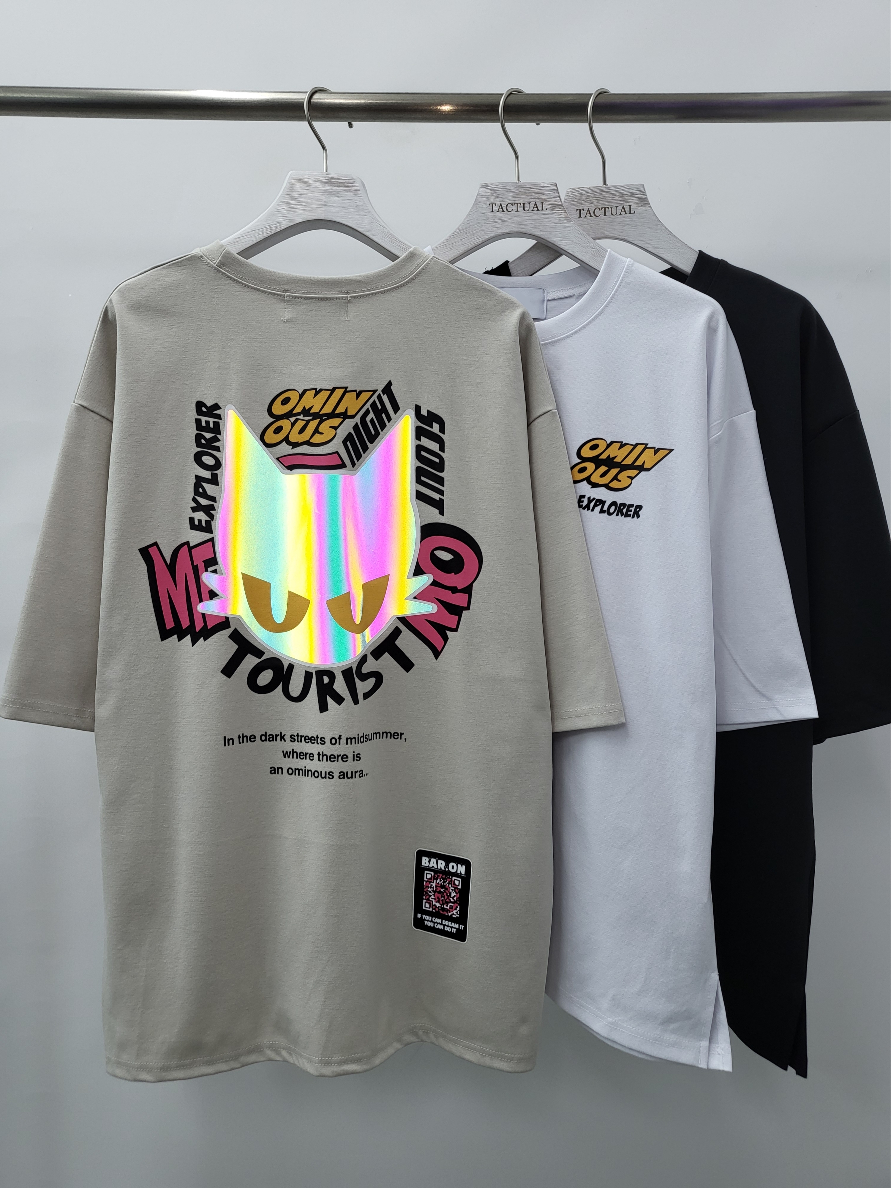 3M反光黑貓短袖Tee T4921