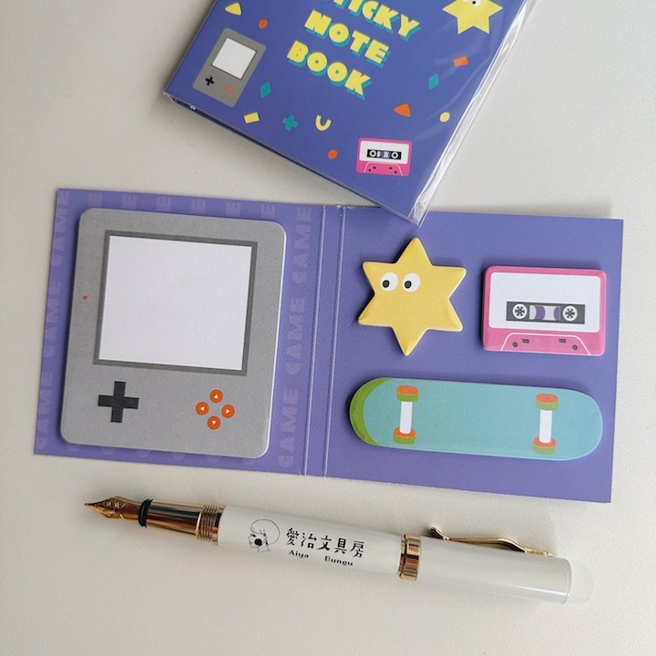 CHIC 復古遊戲 80枚入標籤MEMO貼｜日本Greeting Life