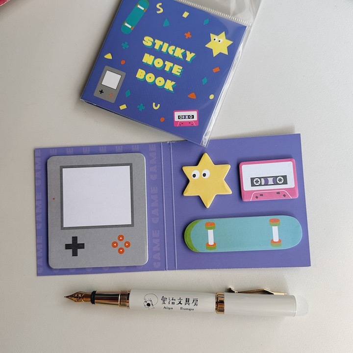 CHIC 復古遊戲 80枚入標籤MEMO貼｜日本Greeting Life