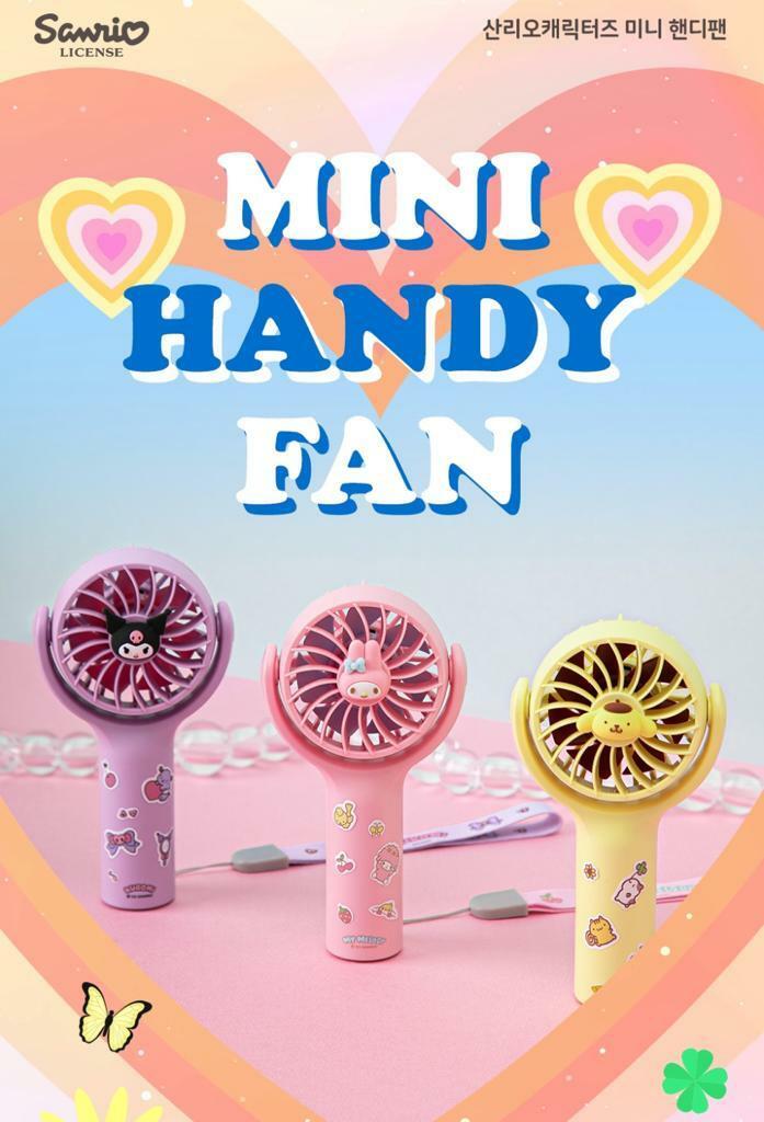 Sanrio Characters迷你手持風扇