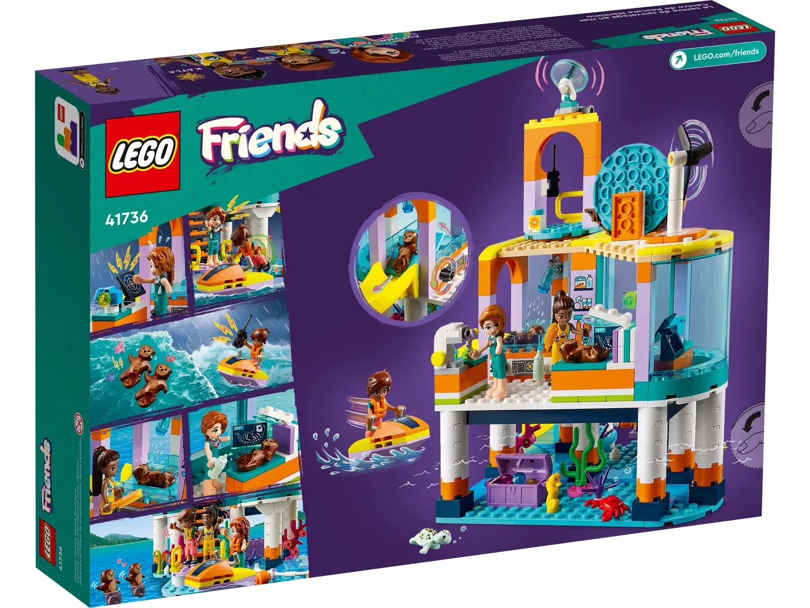 [飛米樂高積木專賣店] LEGO 41736 Friends-海上救援中心