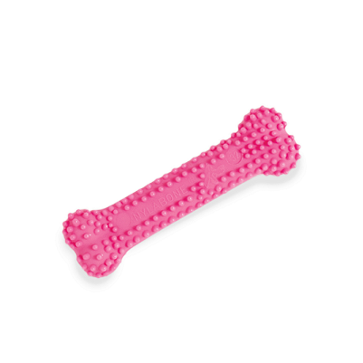 Nylabone 幼犬潔牙玩具棒(粉紅色)