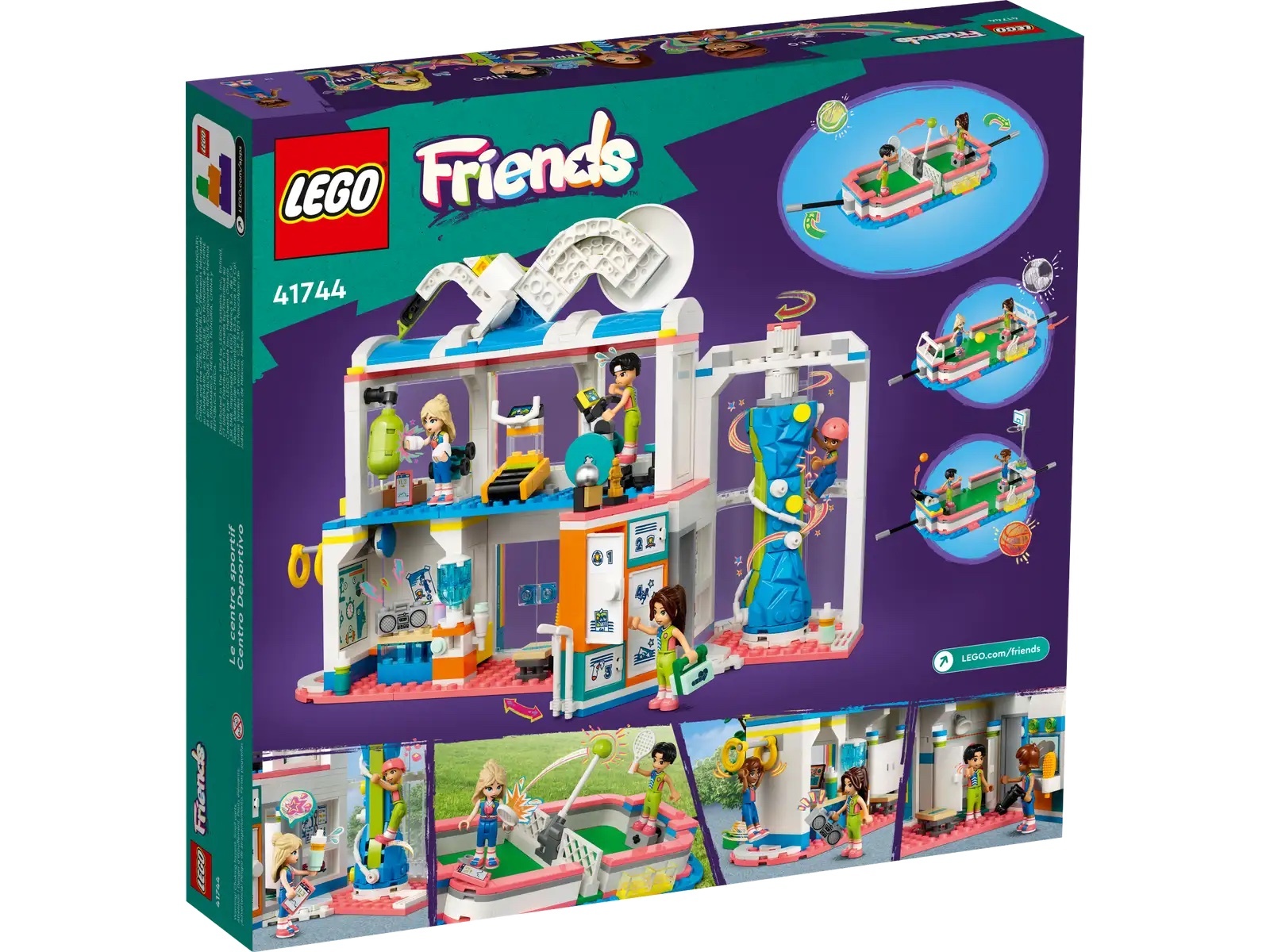 [飛米樂高積木專賣店] LEGO 41744 Friends-運動中心
