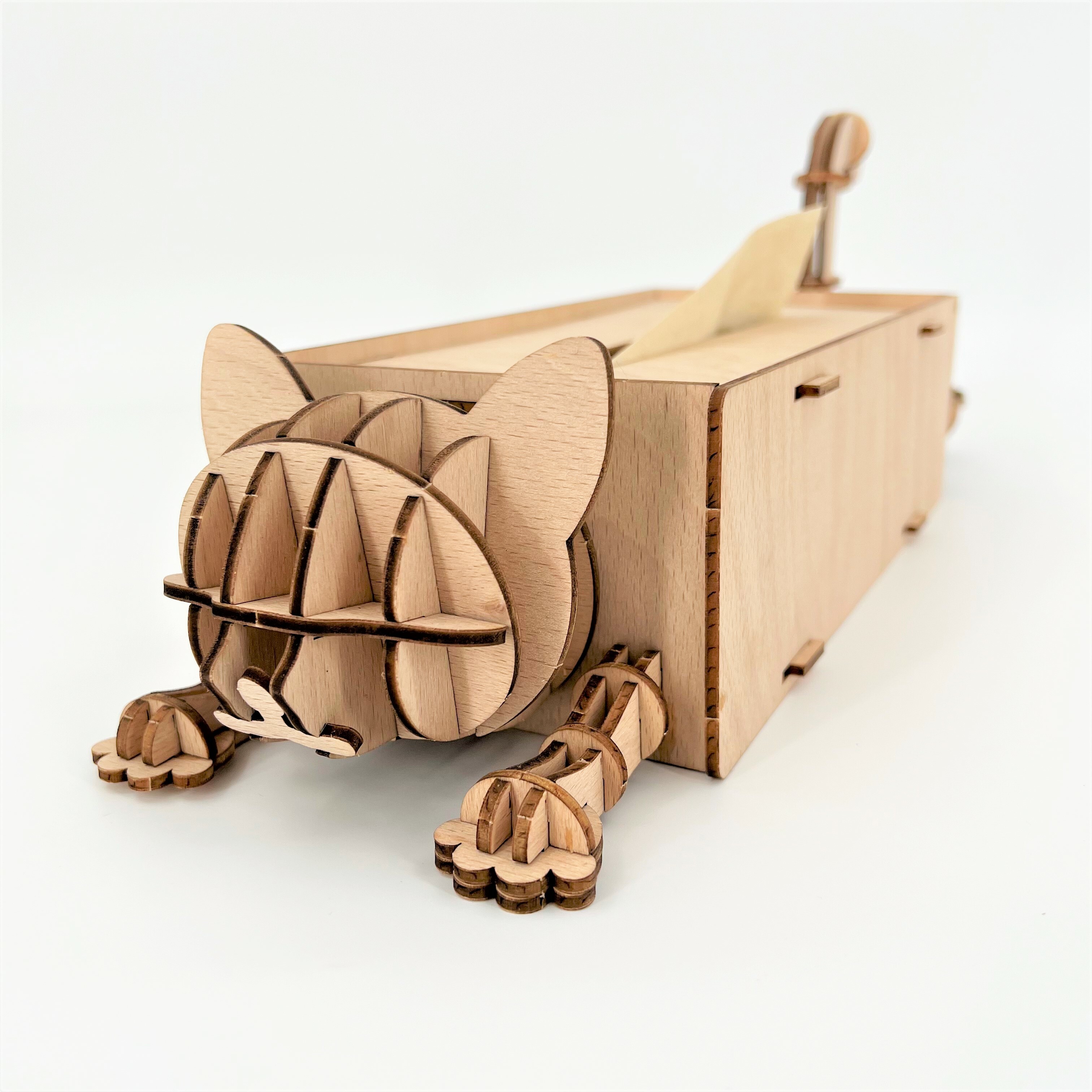 Jigzle HOME - Sliding Cat Tissue Housing