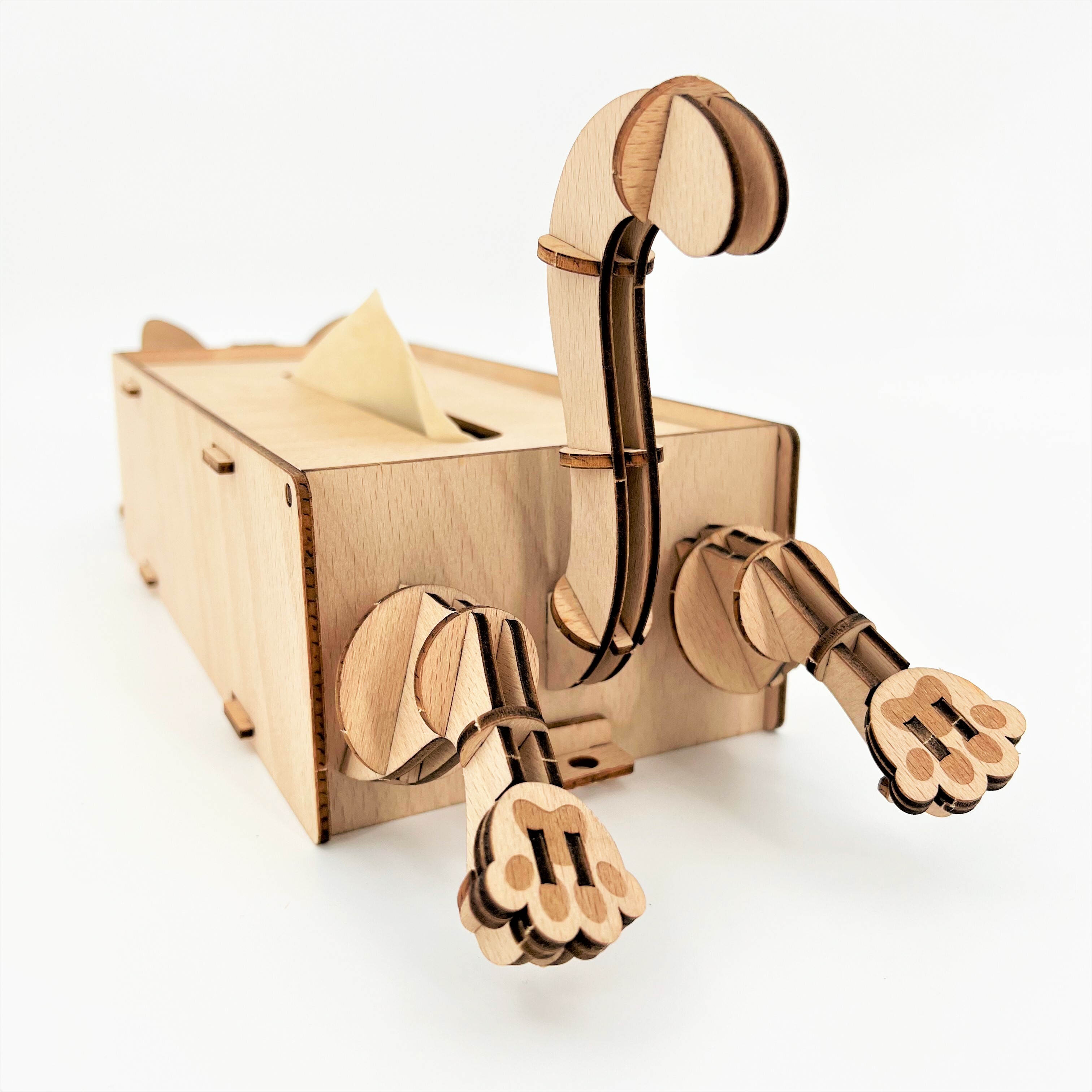 Jigzle HOME - Sliding Cat Tissue Housing