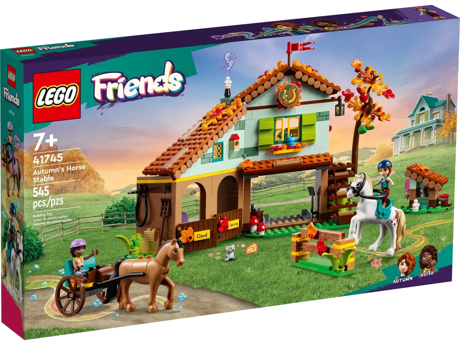[飛米樂高積木專賣店] LEGO 41745 Friends-小秋的馬廄