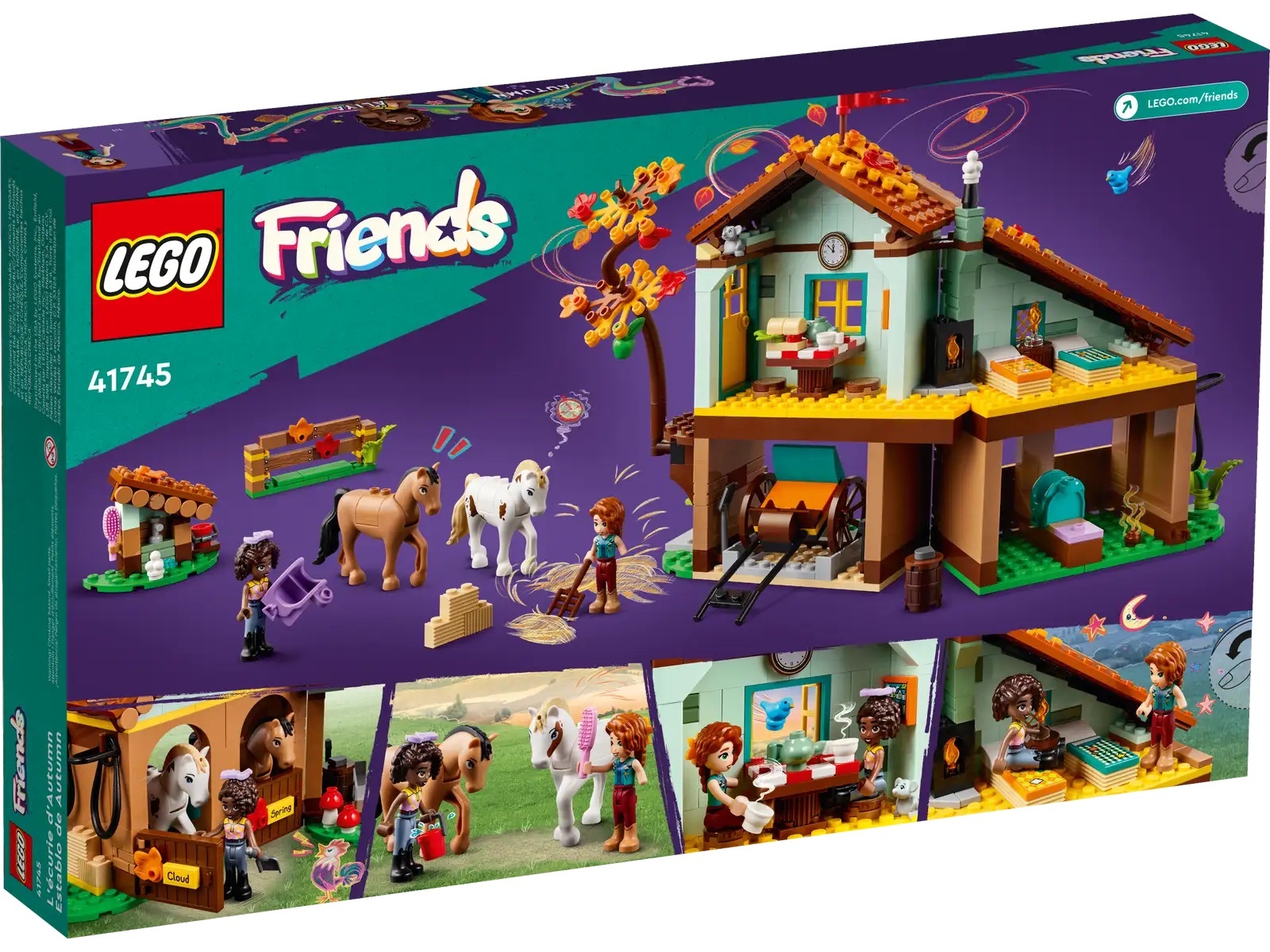 [飛米樂高積木專賣店] LEGO 41745 Friends-小秋的馬廄