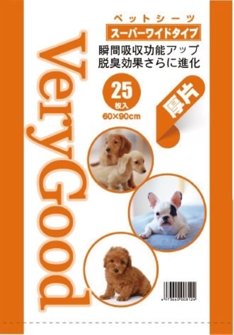 Very Good–厚片寵物尿布(L號) 1包以上請選宅配