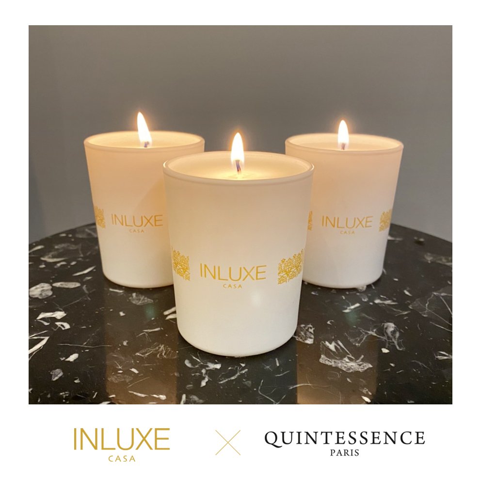 INLUXE CASA - 經典香氛蠟燭 (秋日靜藍 Bois pamplemousse)