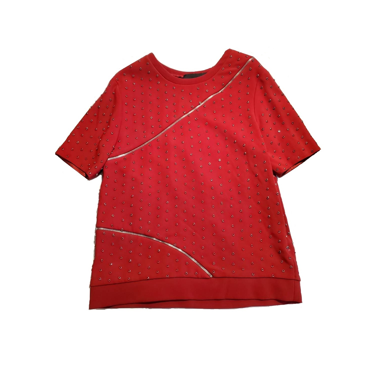 Jay Ahr - 鉚釘拉鍊造型上衣