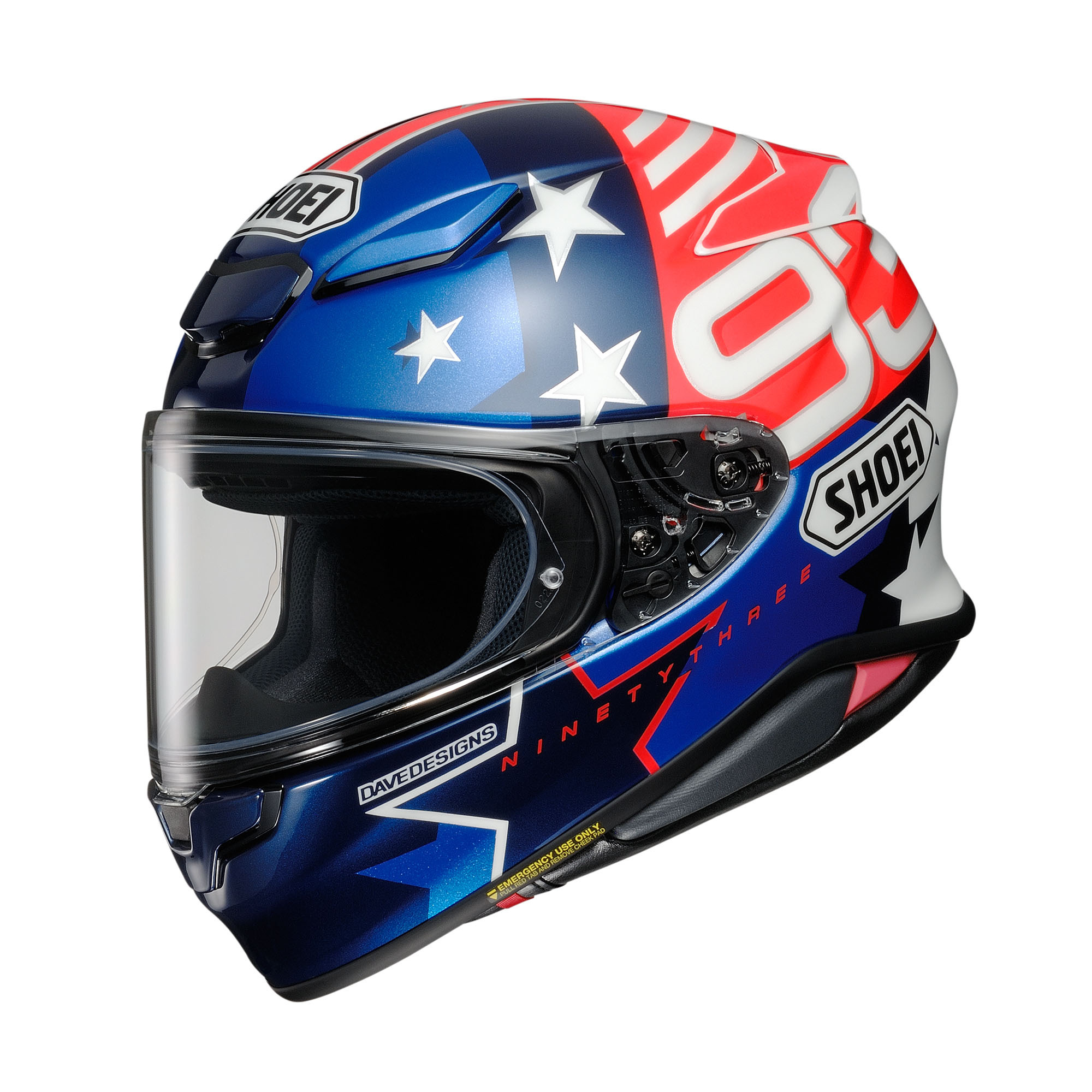 SHOEI Z8 MM93 America TC10