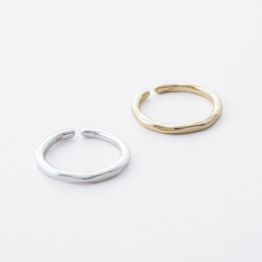 Pisceans-波紋戒指／金色