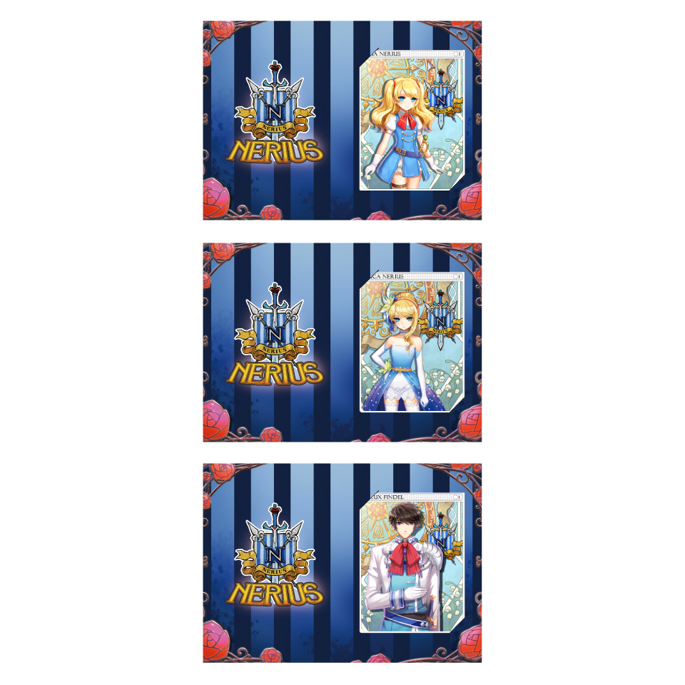 《RO仙境傳說》七王家珍藏閃卡－奈里烏斯家族 (SPICA / SKIA/ CRUX)