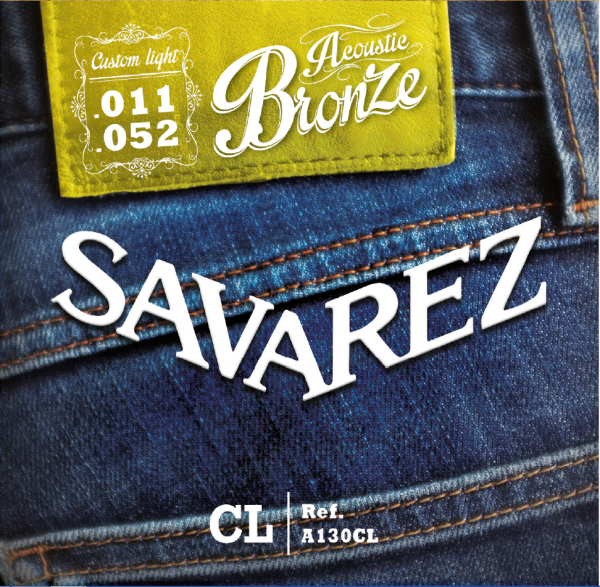 SAVAREZ A130CL 黃銅 11-52 木吉他弦 法國製 民謠吉他弦