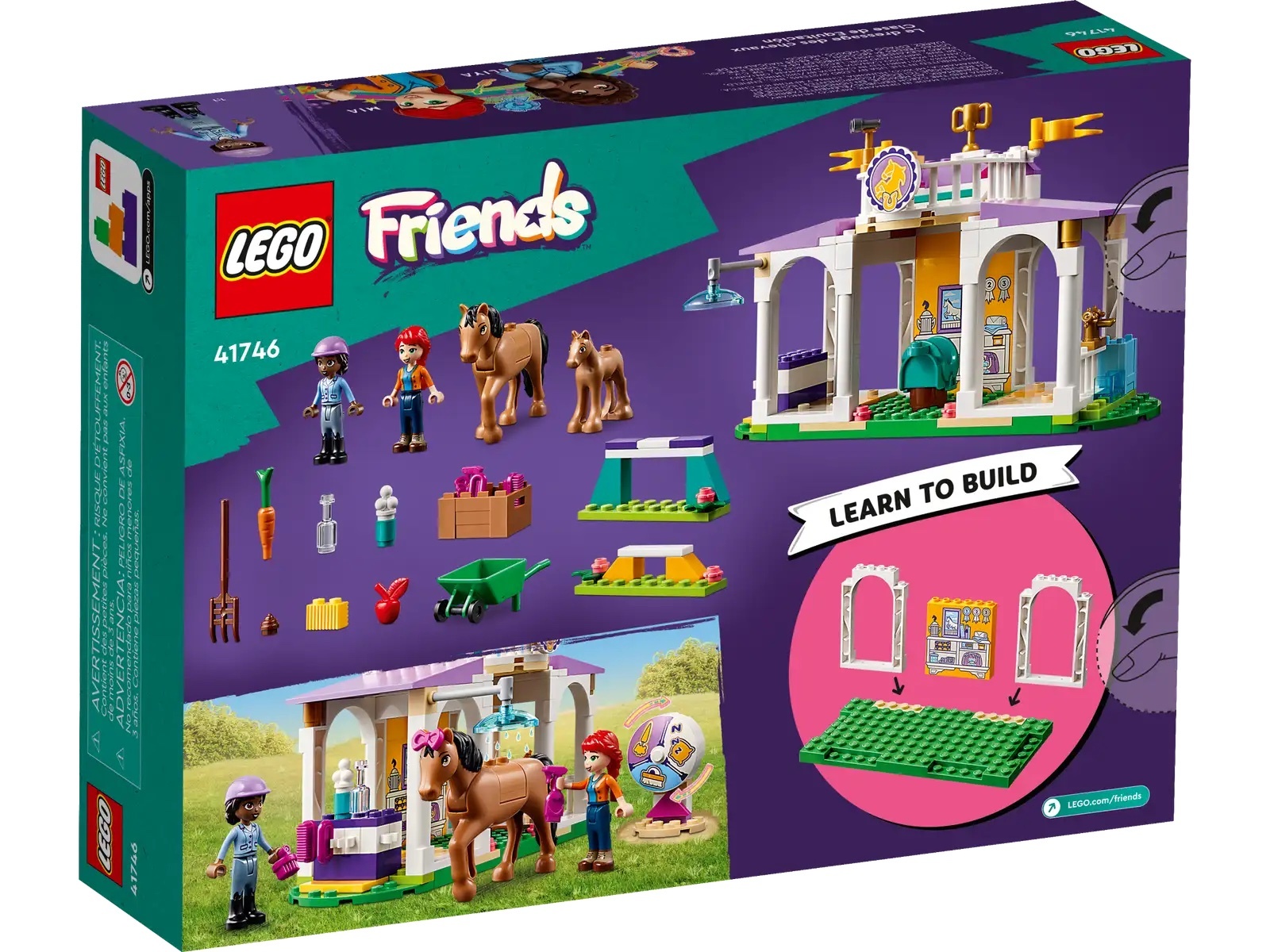 [飛米樂高積木專賣店] LEGO 41746 Friends-小馬訓練場