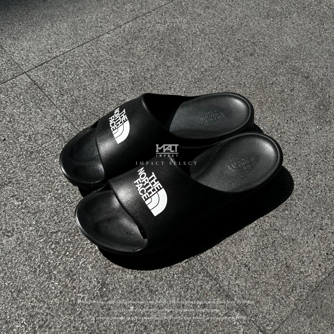 The North Face 北臉 黑色 拖鞋 防水 韓國限定款 NS98P23S