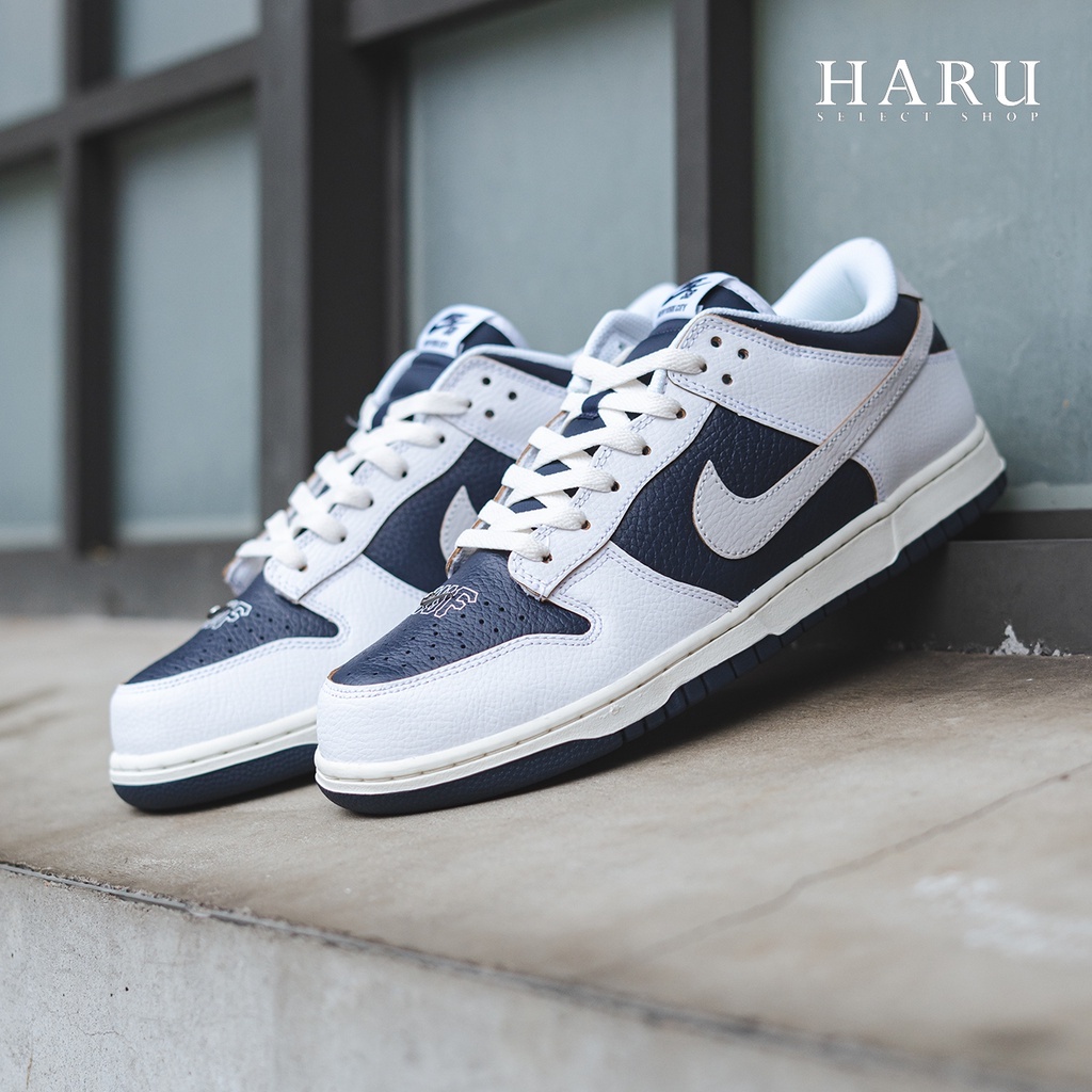 HUF X NIKE SB DUNK LOW 紐約藍白刮刮樂復古休閒鞋FD8775-100