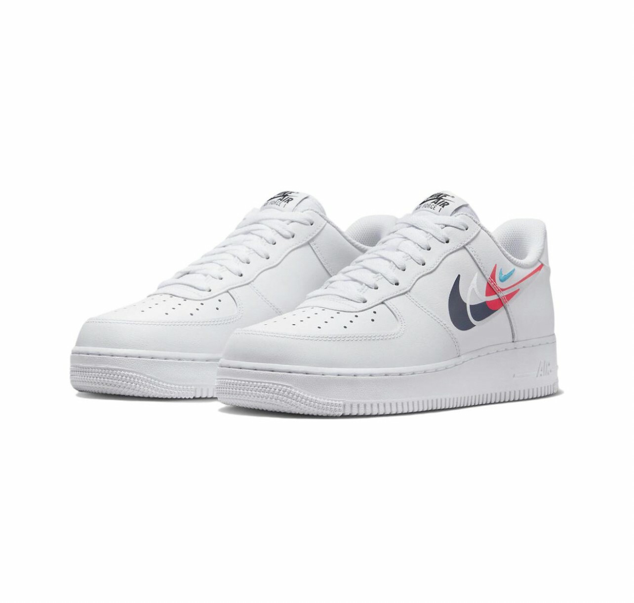 代購  Nike Air Force 1 LOW"Multi-Swoosh" 休閒鞋 板鞋 白 MAY-