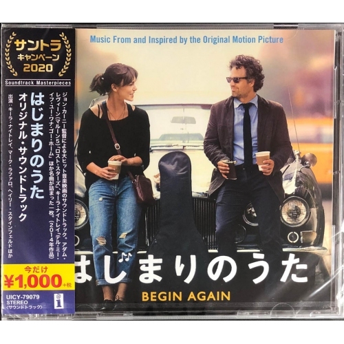 OST -一切從音樂再開始 BEGIN AGAIN(Original Motion Picture Score) [Japan VER CD]
