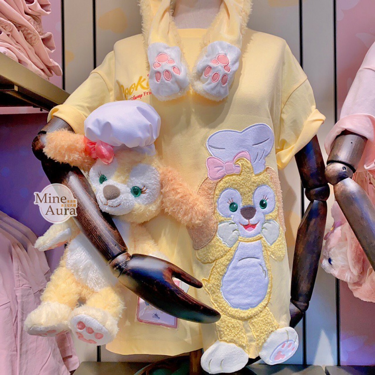 可琦安 餅乾 CookieAnn 全身圖案造型 上衣 短T -上海迪士尼樂園