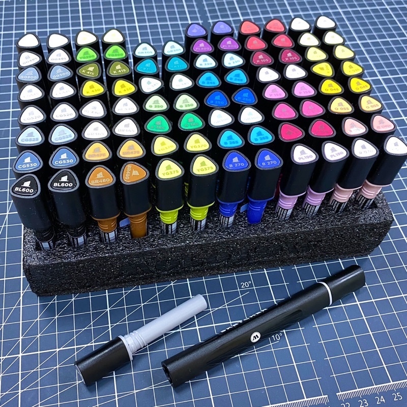 MOLOTOW Sketcher 斜平頭補充墨夾 47色