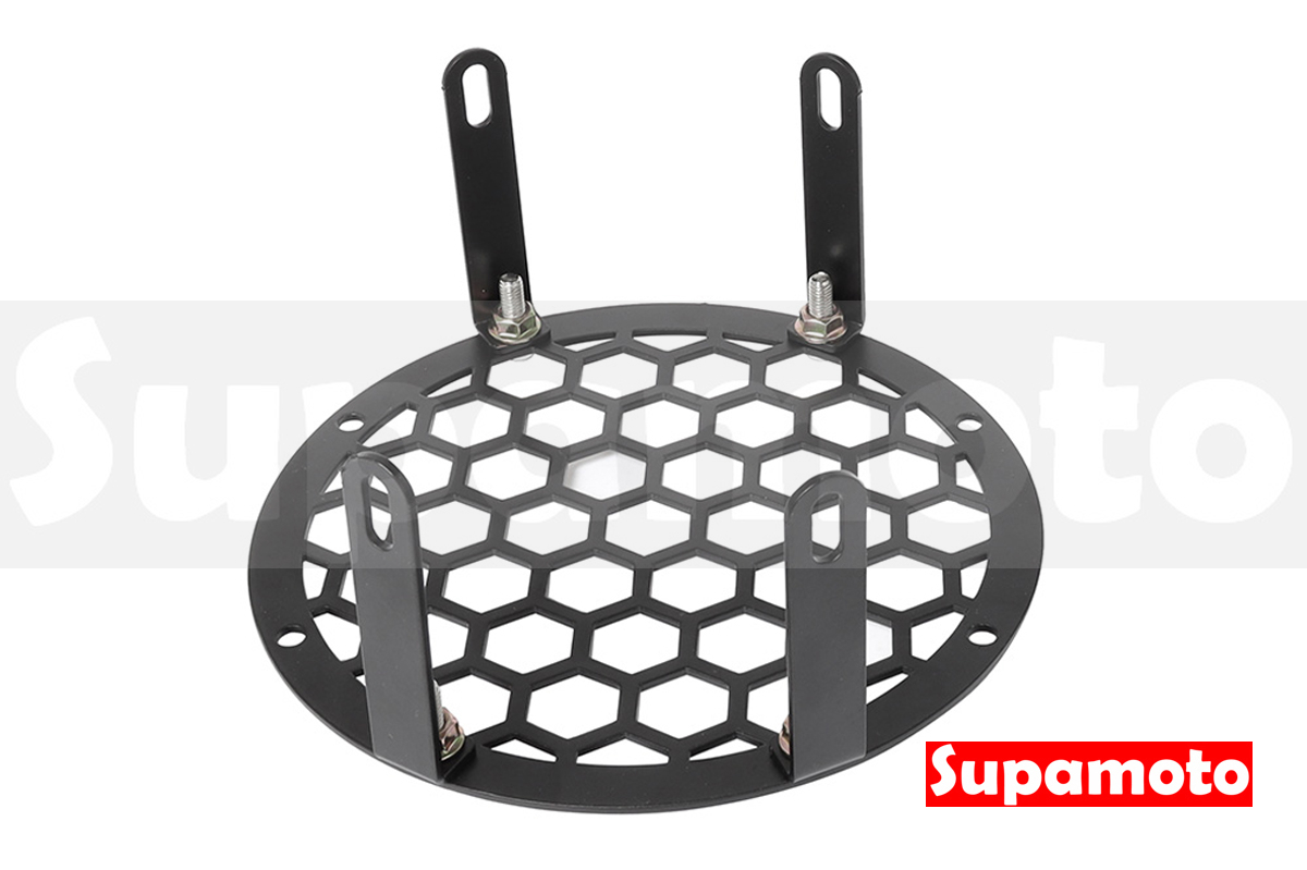 -Supamoto- REBEL 500 燈罩 大燈 鋁合金 復古 網罩 柵欄 通用 改裝 蜂窩 直條 橫條 HONDA