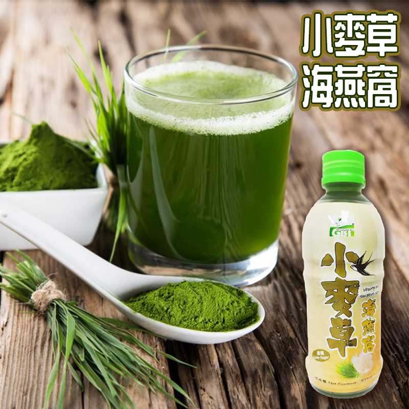 GBT - 小麥草海燕窩(低糖) (300ml) #解渴 #排毒 #纖維 #清腸胃 #健康 #低糖 #低卡 #純素
