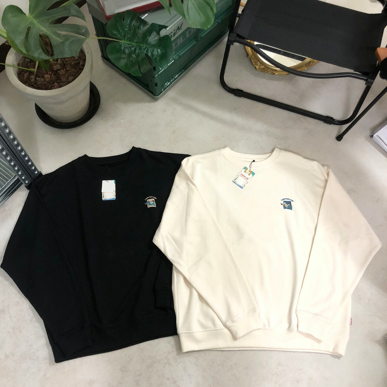 LIMITED LINE NAIVE MAGIC 慵懶讀書小男孩大學Tee 22506