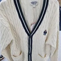 [S] WHO.A.U TILDEN CARDIGAN,IVORY, WHCKC4832U-IVORY (SWAU134)