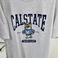 [S] WHO.A.U UNCLE STEVE MARINE T-SHIRT,LIGHT GRAY, WHRAC2516U-LIGHT GRAY (SWAU135)