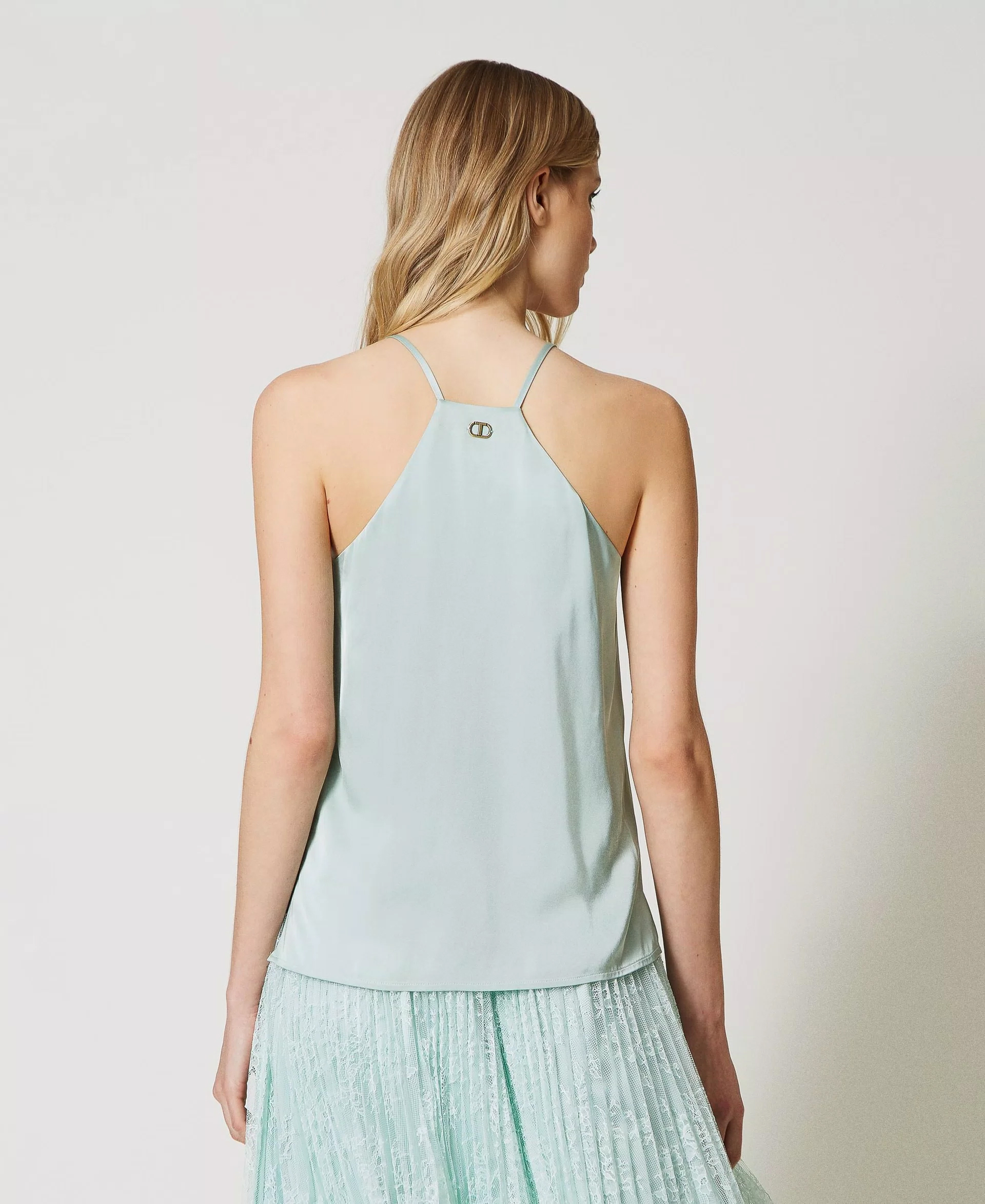 細肩帶背心 (薄荷綠)