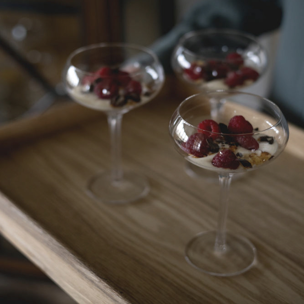 Sagaform saga 香檳雞尾酒杯2入組,盛裝甜點,味覺、視覺都滿足