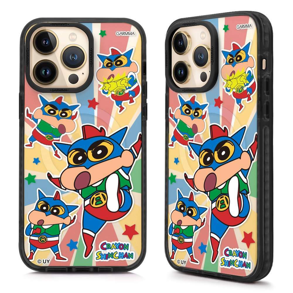 GARMMA蠟筆小新iPhone 14系列磁吸款保護殼