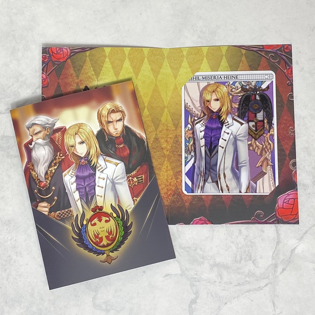 《RO仙境傳說》七王家珍藏閃卡套組 (海涅家族/奈里烏斯家族/雷根弗賴格家族) (隨機贈送七王家限定造型鑰匙圈)