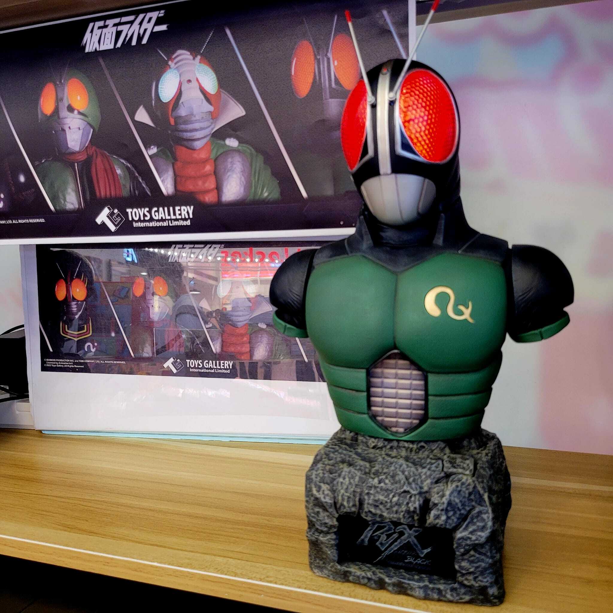 ToysGallery 幪面超人RX 半胸雕像藍芽喇叭