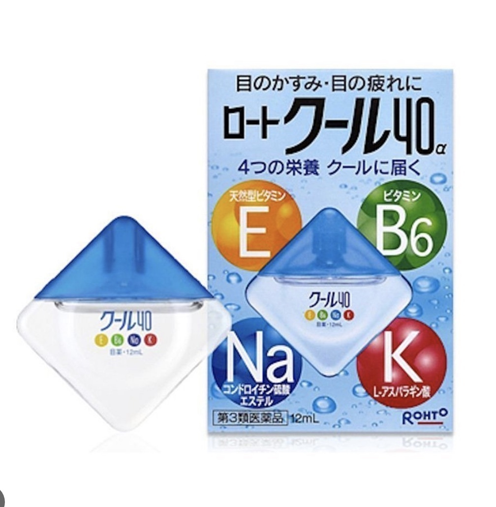 ROHTO Cool 40a Eye Drops - 12ml