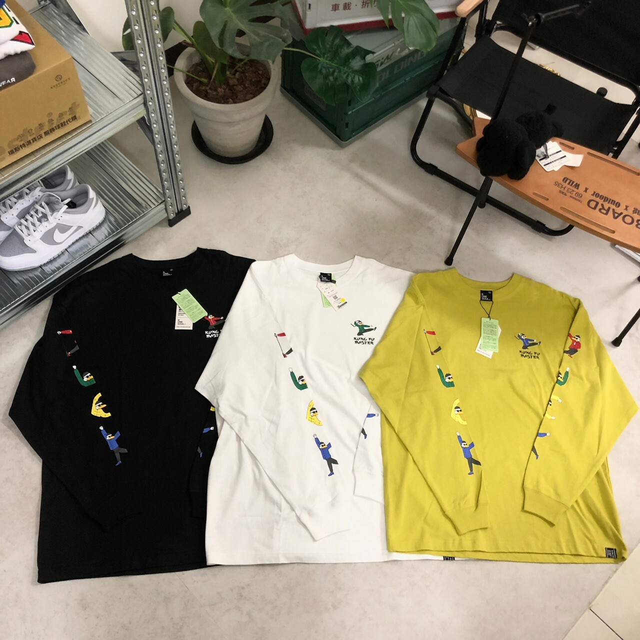 Duck Dude 達酷鴨 功夫鴨 薄長Tee I-2770001