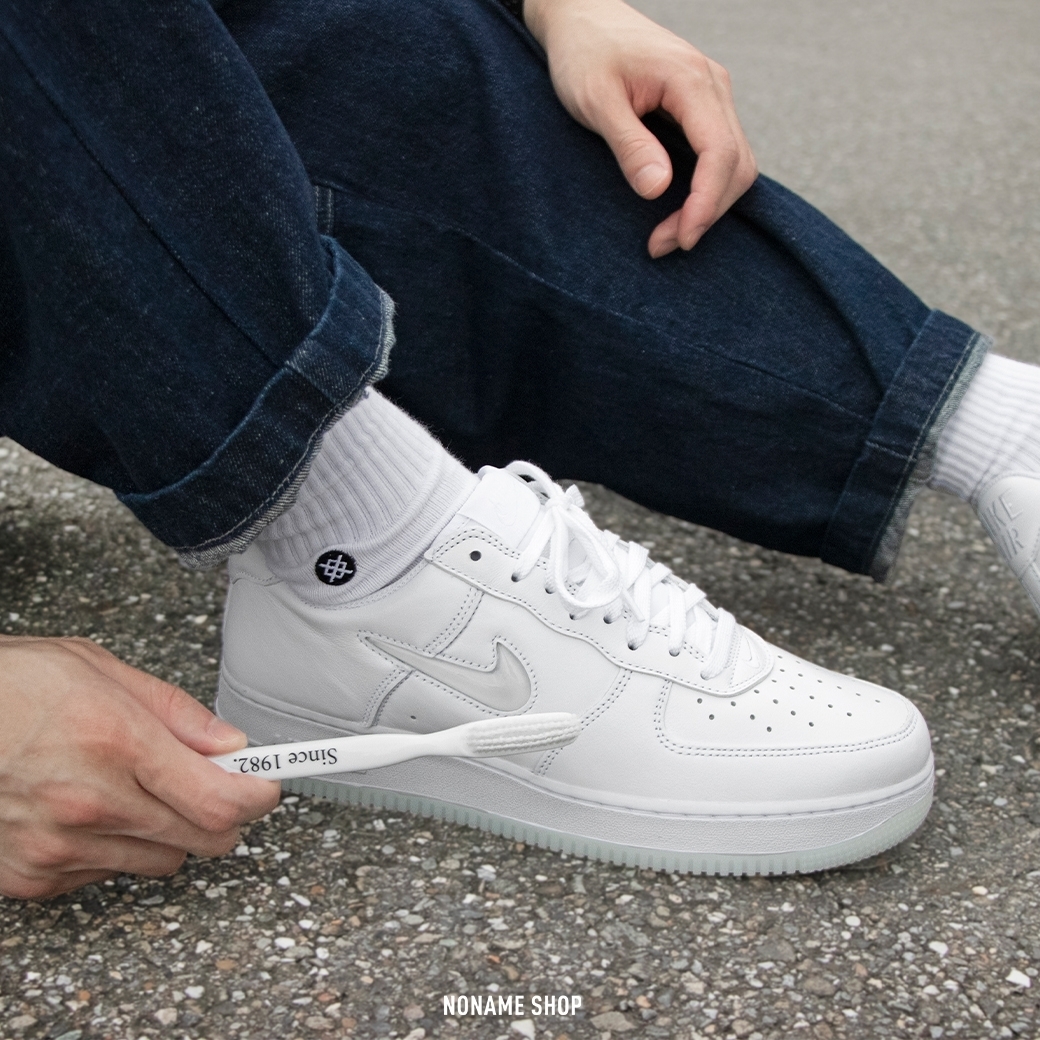 💥出清特價💥 NIKE AIR FORCE 1 LOW “ WHITE JEWEL ” 牙刷 (男款)