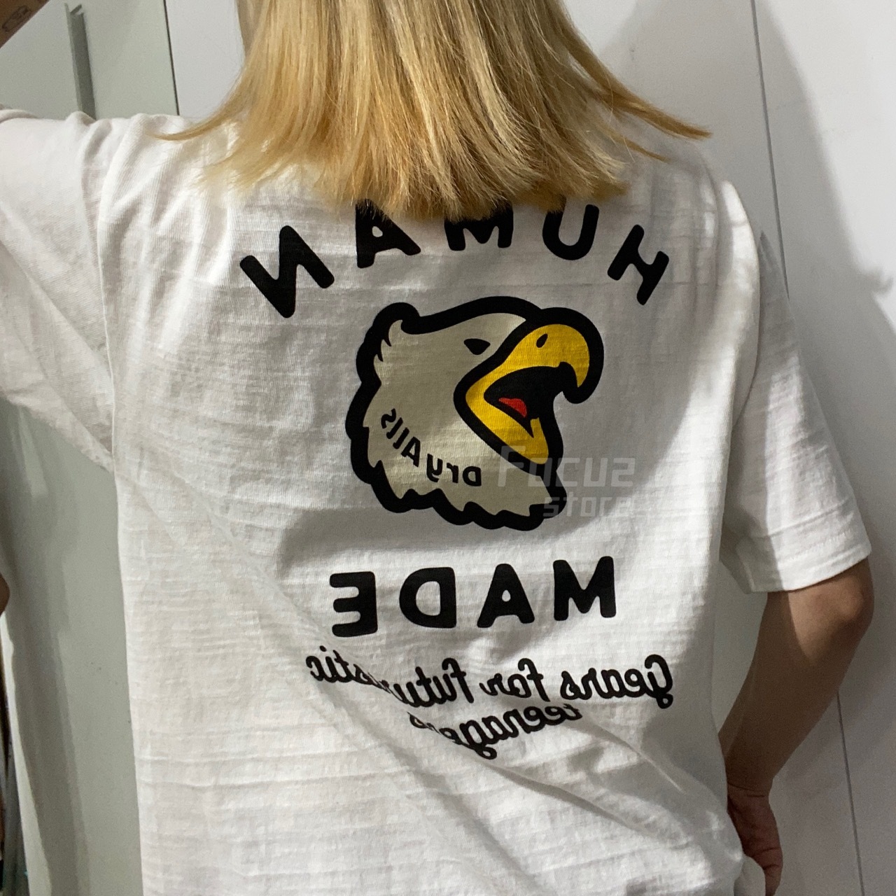 Human Made Human Logo #03 Pocket T-Shirt White (HM24CS003)