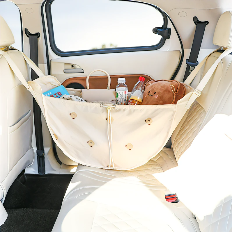 小熊多功能車用收納袋