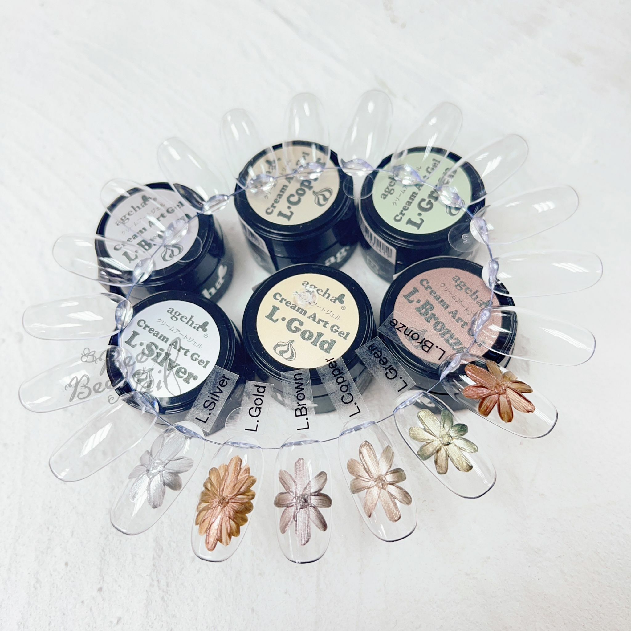 ageha gel -Cream Art- 6色 (2.7g)(訂購請Whatsapp查詢)